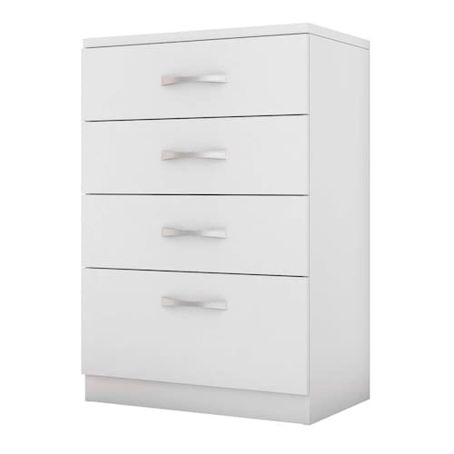 imagem-Cômoda Demóbile Astral com 4 Gavetas - Branco