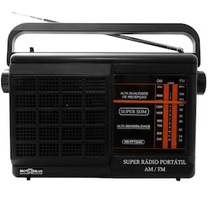 Rádio Portátil AM/FM Dunga Gabinete Grande RM PFT 22AC - MotoBras