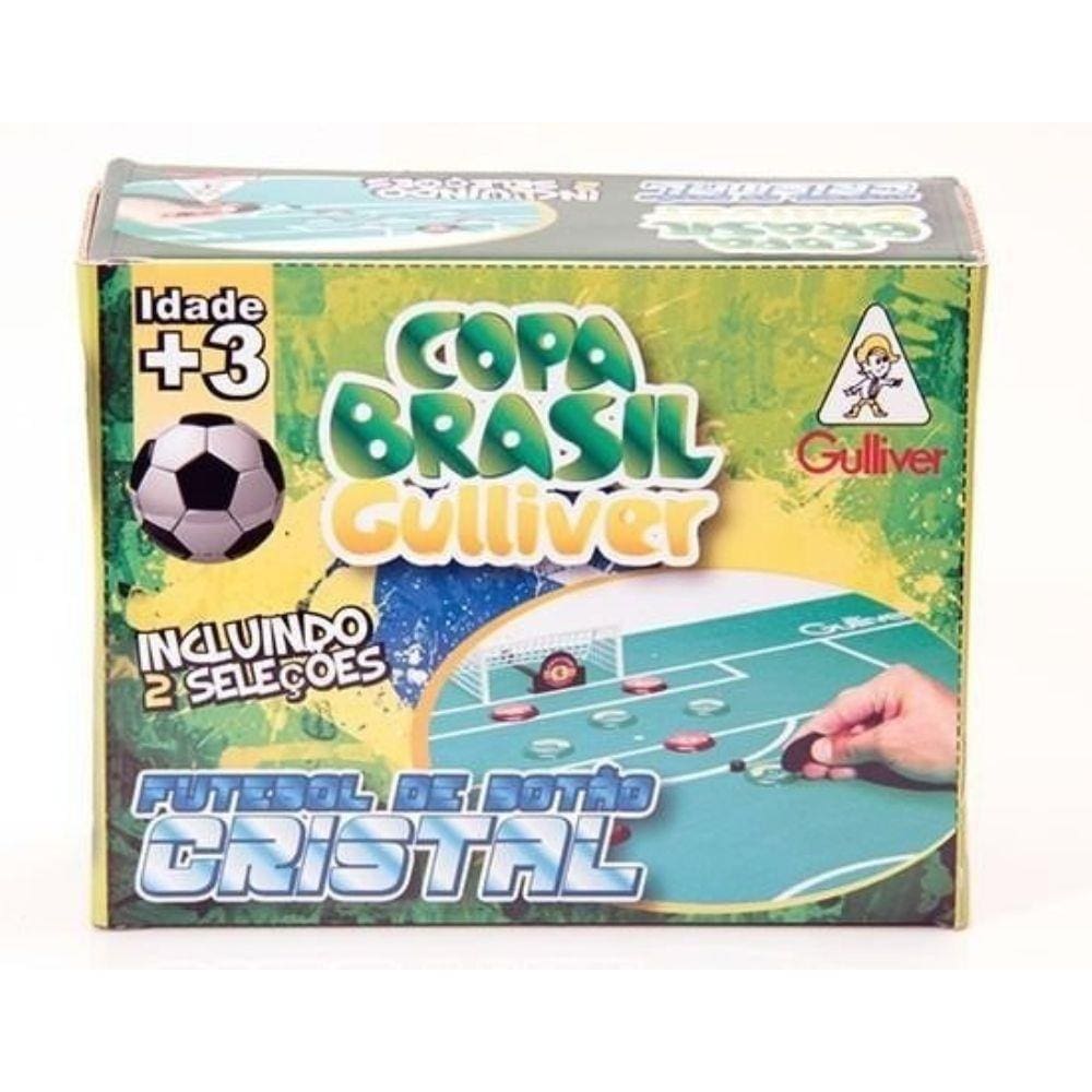 Futebol De Botão Bolão 12 Times Seleções Jogo Infantil Menino Gulliver