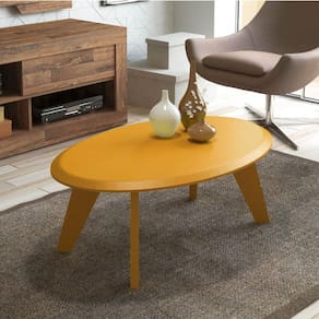 Mesa de Centro Ellis Artely Amarelo