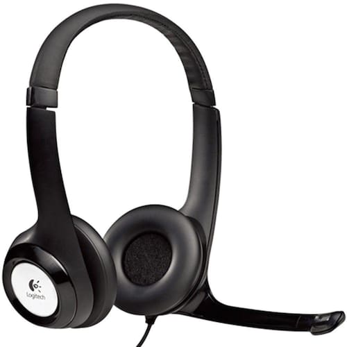 imagem-Headset USB Logitech Stereo H390 Preto