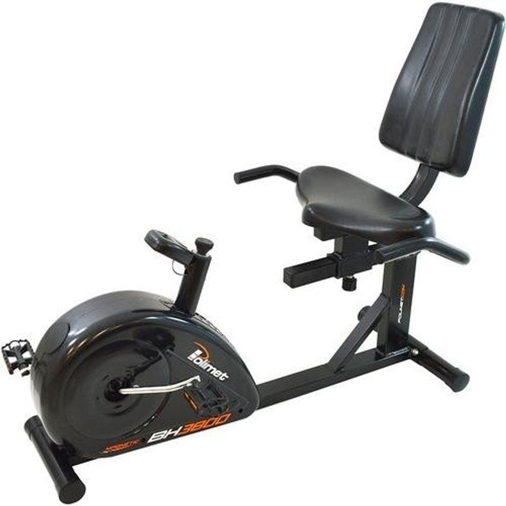 Bicicleta Ergométrica Horizontal Polimet - BH-3800 - 0291
