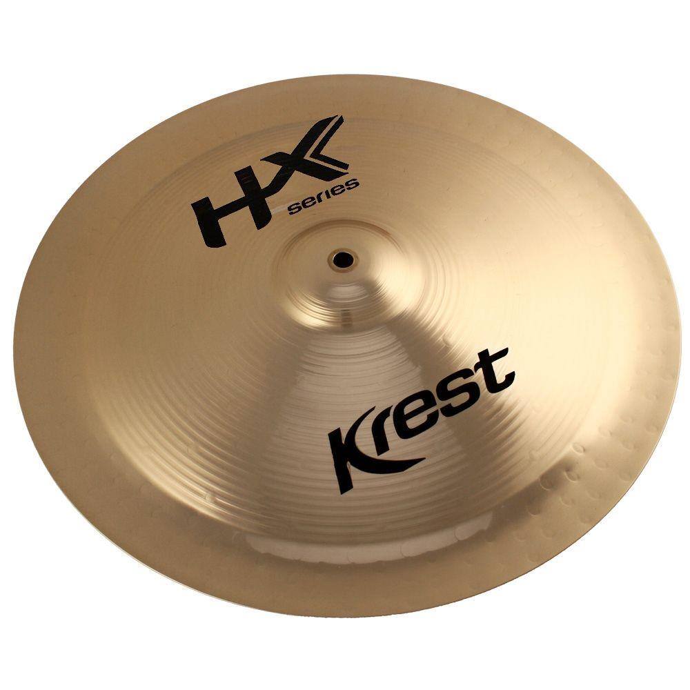 Prato Bateria China 16 Pol Bronze B8 HX16CH Hx Krest