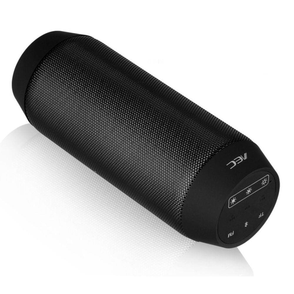 Caixa De Som Estéreo Sem Fio Com Bluetooth, Rádio F Entrada Para Cartão Micro Sd E Microfone Para Atender Chamadas