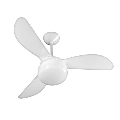 imagem-Ventilador de Teto Fênix 3 Pás Branco 370 Ventisol  - 110V