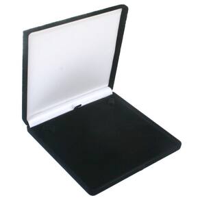 Estojo de Veludo para Joias (Colar Grande) Preto
