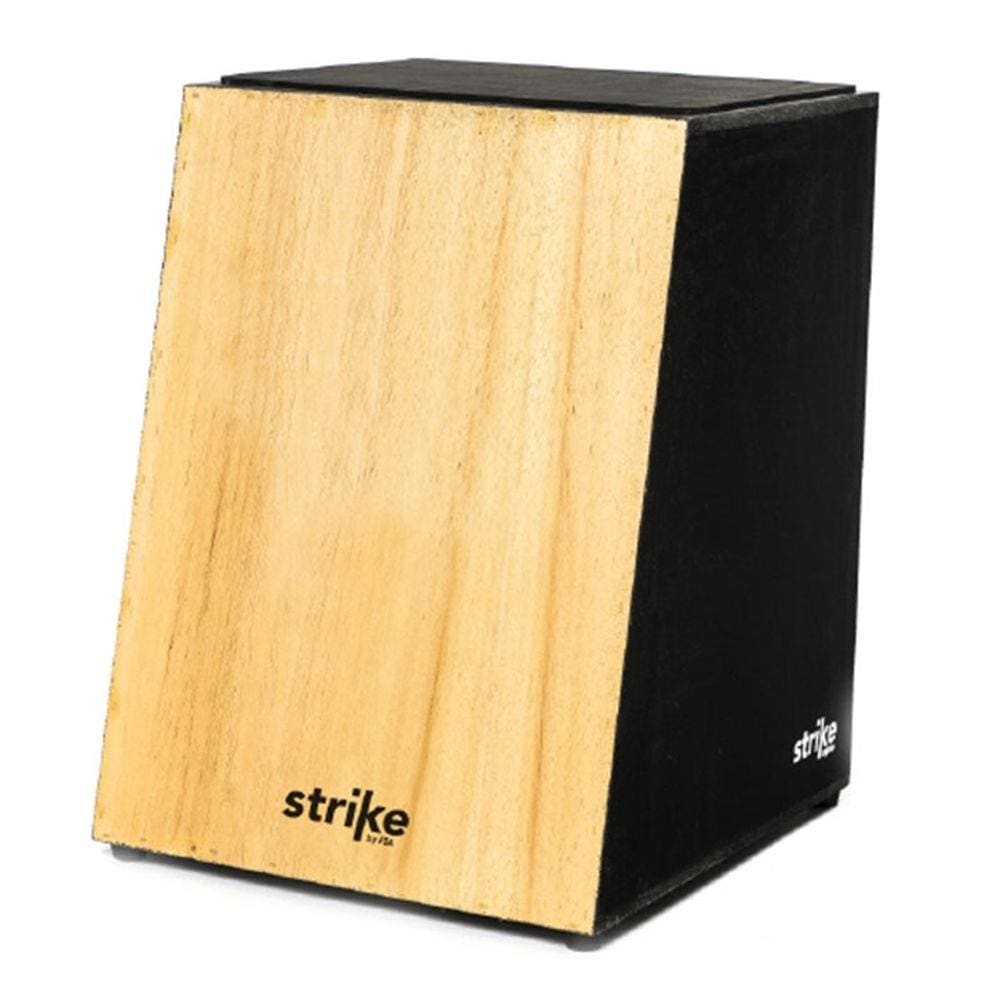 Cajon Acústico Inclinado Strike Classic 12 Fios SK1000 FSA