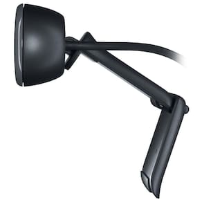 Web Cam Logitech C270 Hd 720P 3 Megapixels Com Microfone Cor Chumbo E Preto