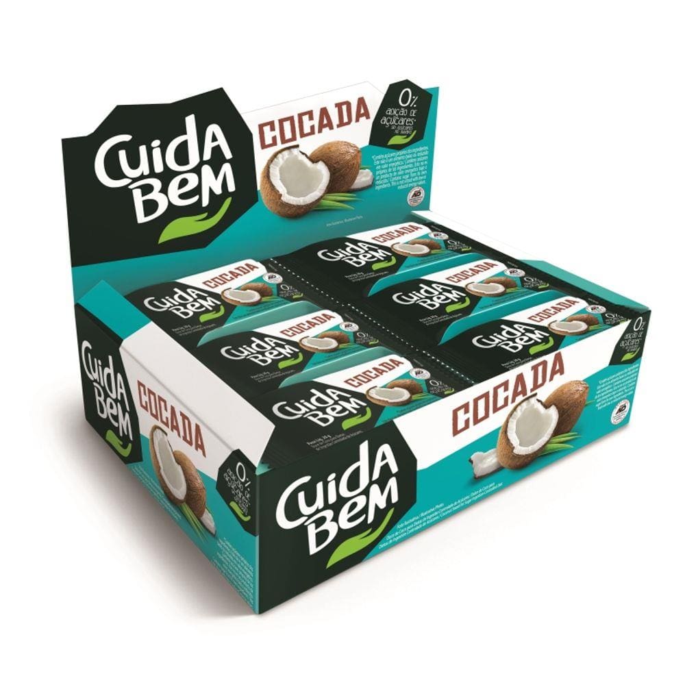 Cocada zero açucar display 24x20g