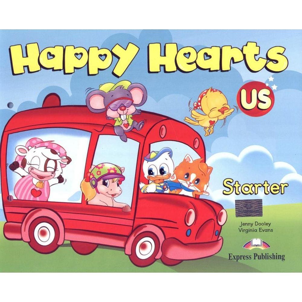 Happy Hearts Us - Starter Pupil´S Book - With Stickers e Press Out