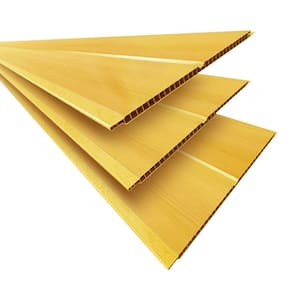 Forro de PVC Polifort 8mm x 20cm x 3m m² - caixa com 6,00m2 - Cerejeira
