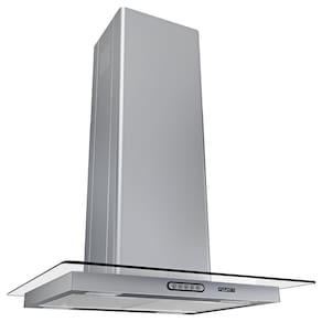 Coifa Ilha Fogatti com Vidro Reto Inox – 60cm