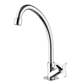 Torneira de Mesa para Cozinha com Bica Móvel 1167 C30 Cromada Lorenzetti