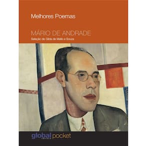 Livro - Melhores Poemas - Mário de Andrade - Gilda de Mello e Souza