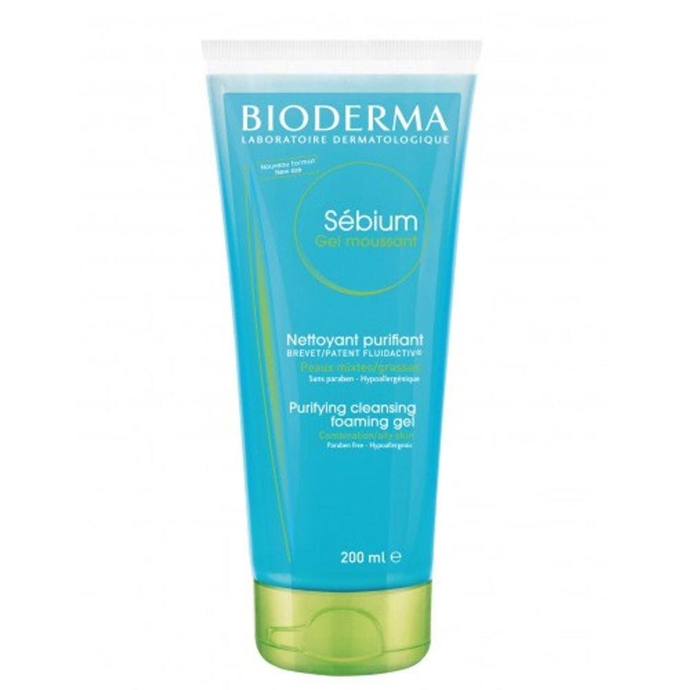Sébium Gel Moussant P/ Limpeza Facial Bioderma 200Ml