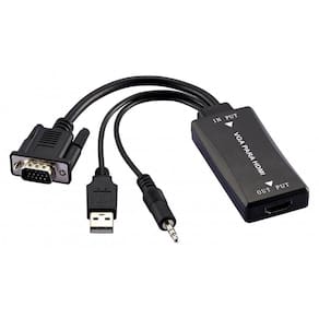 Conversor Vga M X Hdmi F C/ Audio Wi280