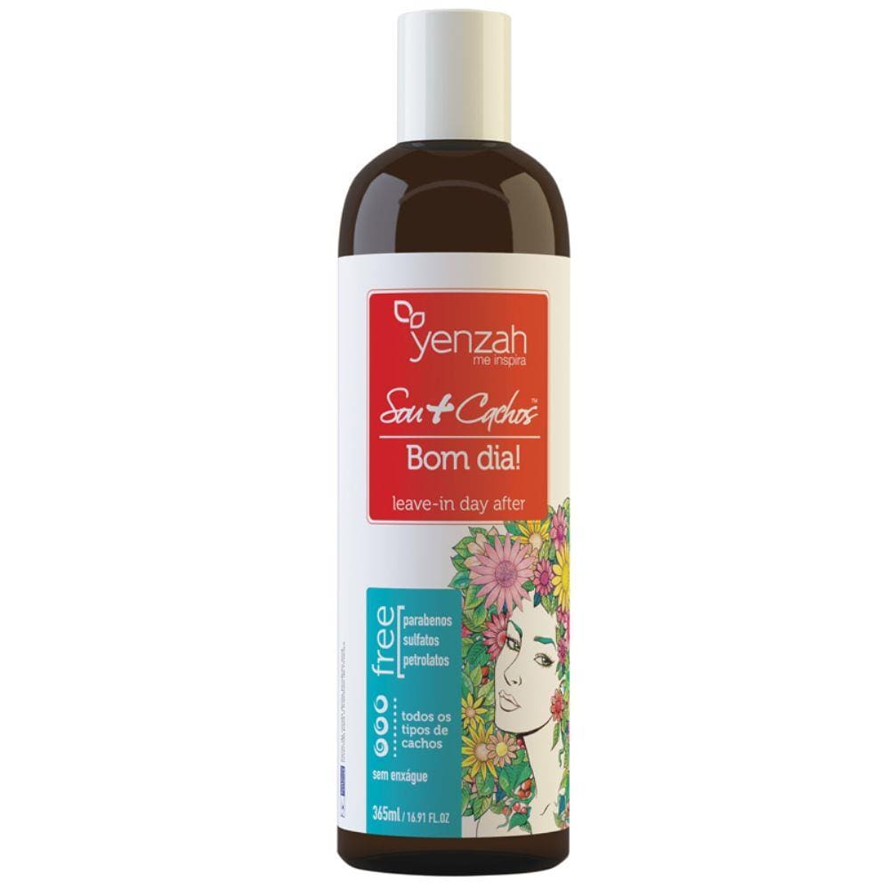 Yenzah Sou+cachos Bom Dia Leave In Day After S/ Enxague 365ml