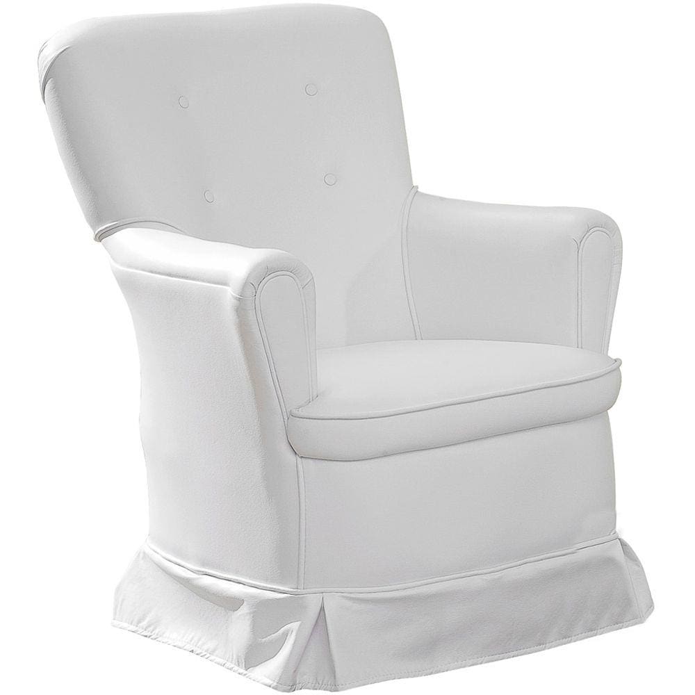 Poltrona Canaã Baby Aconchego Fixa Branco
