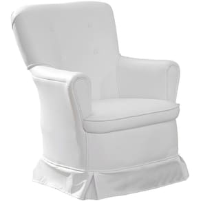 Poltrona Canaã Baby Aconchego Fixa Branco