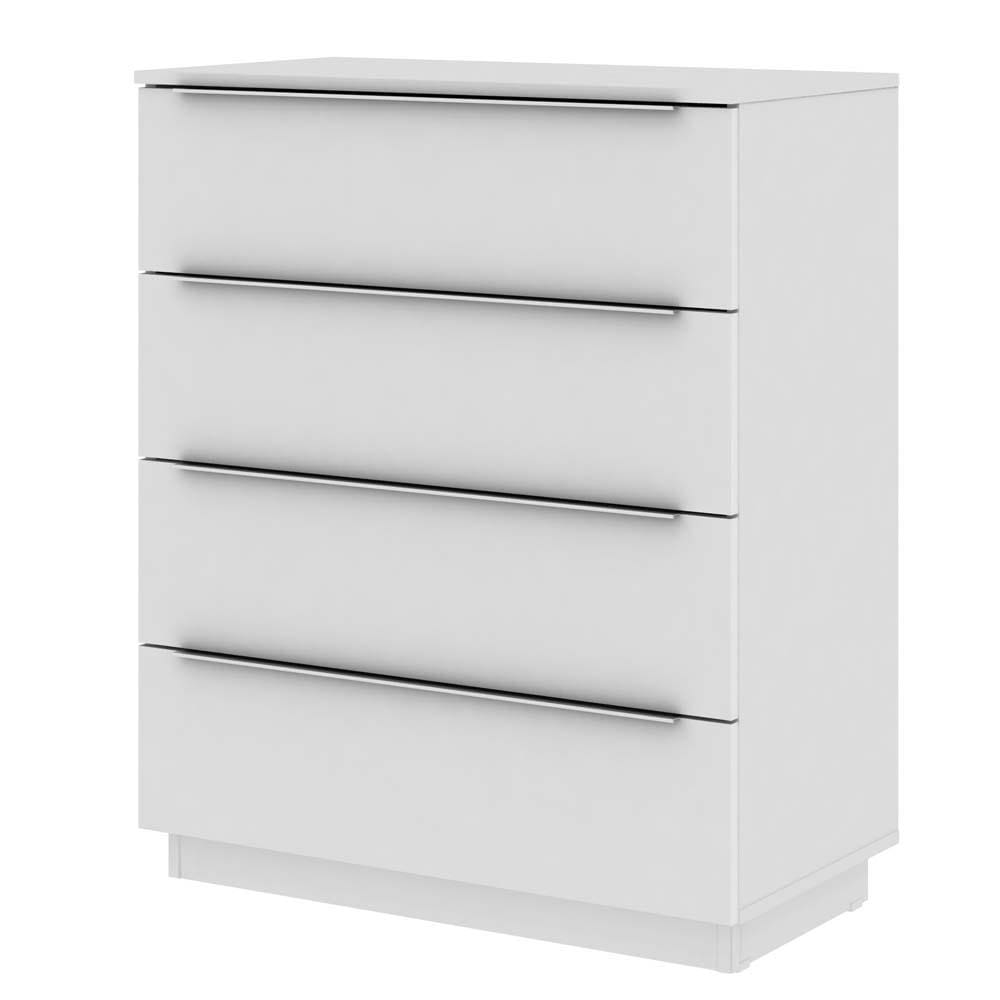Cômoda Madesa Lins com 4 Gavetas - Branca