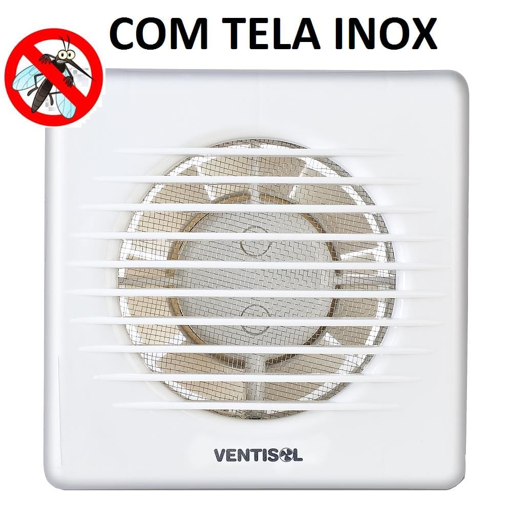 Exaustor 100mm ( 10cm ) Banheiro-Residencia Ventisol