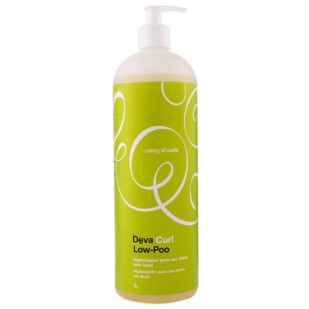 Deva Curl Low-poo Shampoo 1000ml - Fab Deva Cosméticos