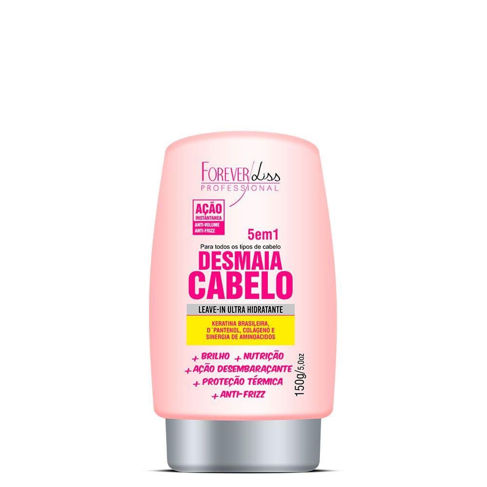 Forever Liss Leave-in 5 em 1 Desmaia Cabelo 150gr- Fab Forever Liss Cosméticos