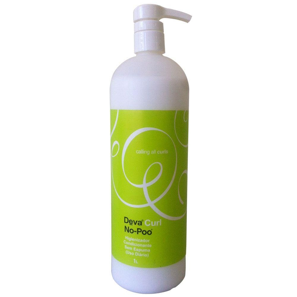 Deva Curl No Poo Higienizador Condicionante sem Espuma 1000ml - Fab Deva Cosméticos