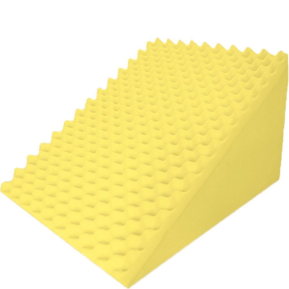 Encosto Triangular Travesseiro Espuma Viscoelástica Nasa com Capa