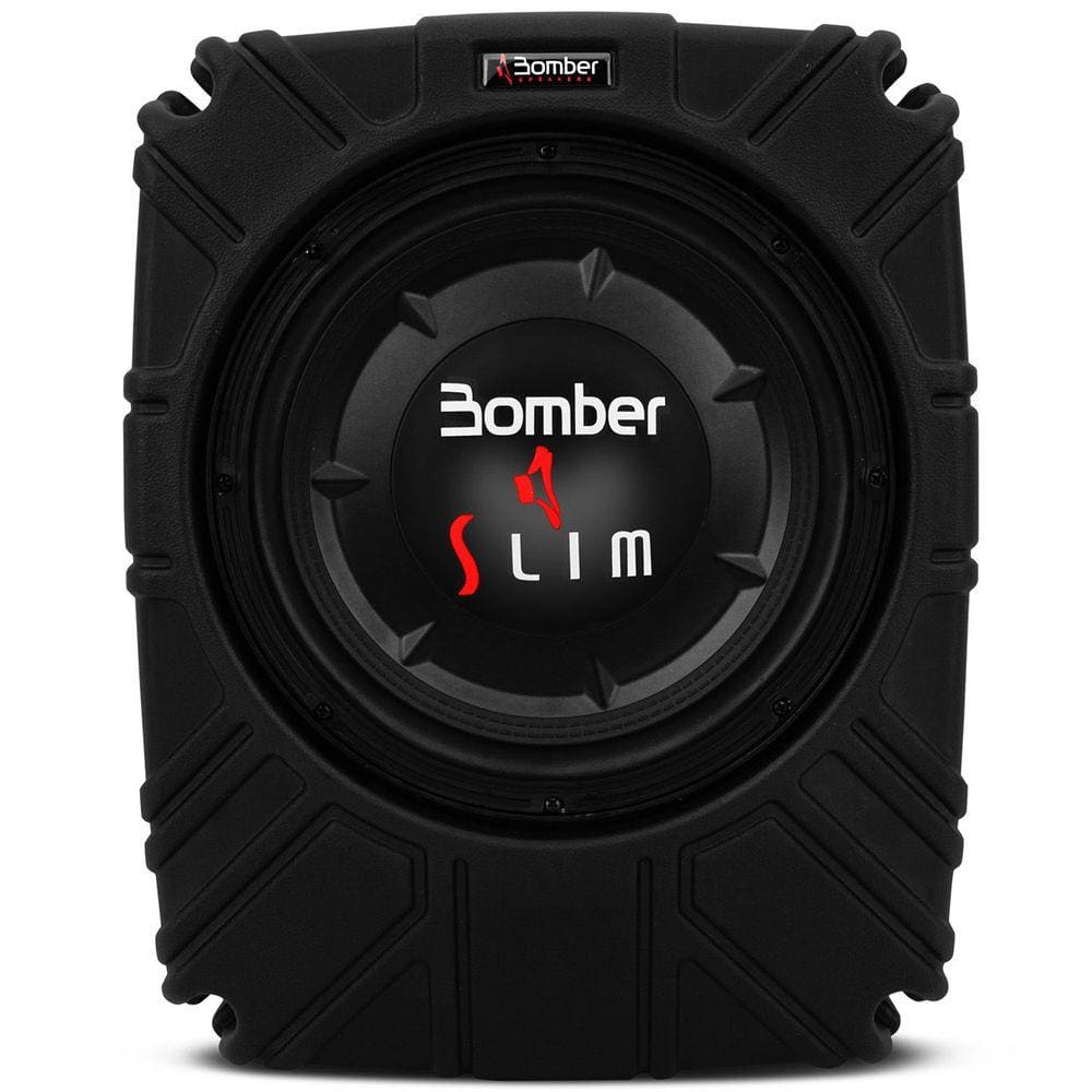 Caixa Passiva Bomber Slim Selada Subwoofer 10 Polegadas 200W RMS 4 Ohms