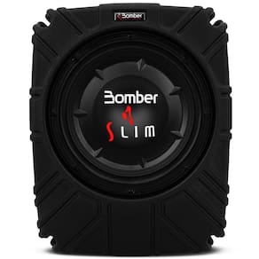 Caixa Passiva Bomber Slim Selada Subwoofer 10 Polegadas 200W RMS 4 Ohms