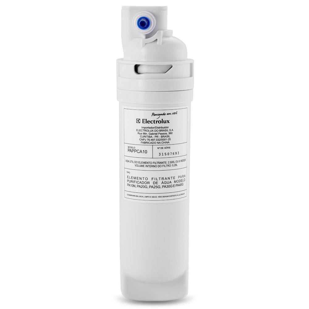 Filtro / Refil De Água Para Purificador Pa - Pa10N, Pa20G, Pa25G, Pa30G, Pa40G