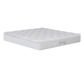 Colchão para Cama Queen Size Umaflex Itália com Pillow Top e Molas Ensacadas 26x158x198cm - Branco