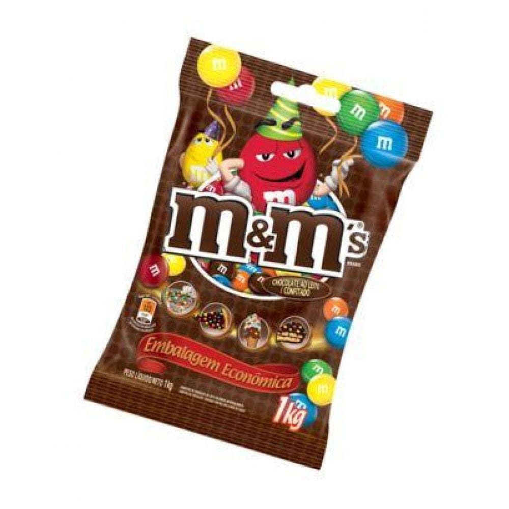 Chocolate M&M'S Ao Leite Para Comemorar 1kg - Drogarias Pacheco