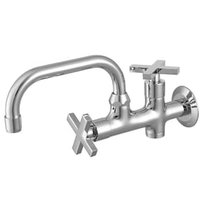 Torneira para Tanque com Adaptador para Máquina de Lavar 1175 C28 Meber Metais Cromado