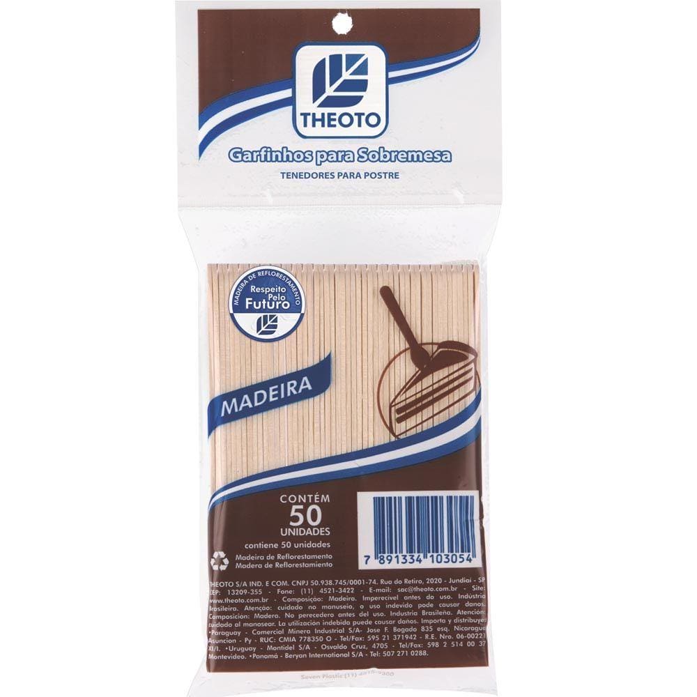 Garfo de Madeira com 50 - Theoto
