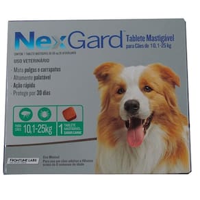 Antipulgas Nexgard Para Cães 10 a 25Kg