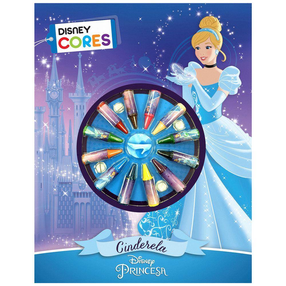 Kit Livros De Colorir 365 Desenhos Disney Pixar Princesas