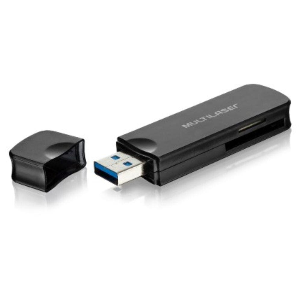 Leitor De Cartão Multilaser Super Speed USB 3.0 - AC290