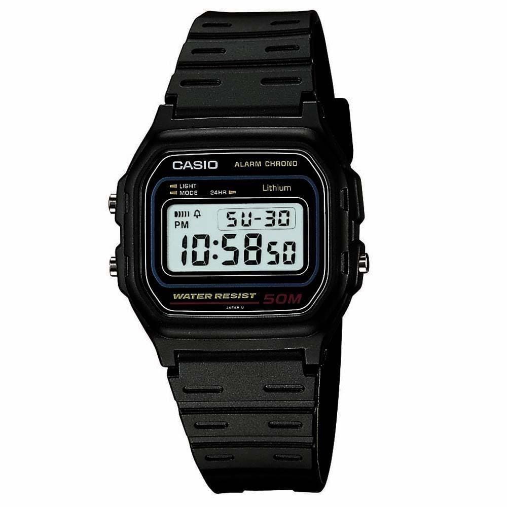 Relógio Masculino Casio Digital W-59-1VQ - Preto