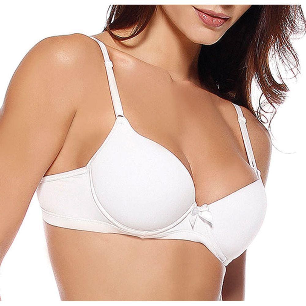 Sutiã Microfibra Liso Nayane Rodrigues Bojo Casca Ref 03046