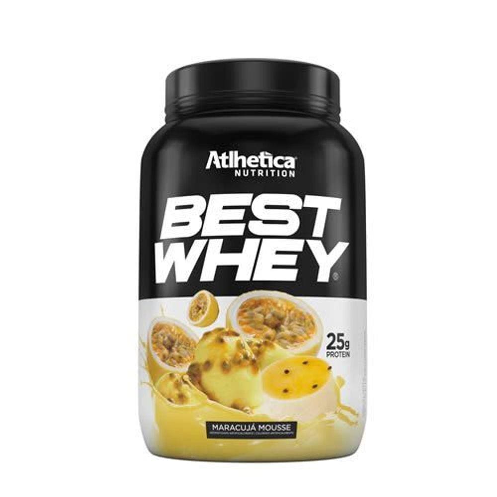 Best Whey - 900g Mousse de Maracujá - Atlhetica Nutrition