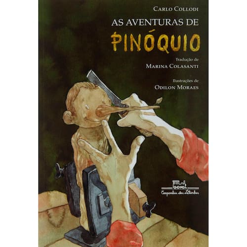 imagem-Livro - As Aventuras de Pinóquio - Carlo Collodi