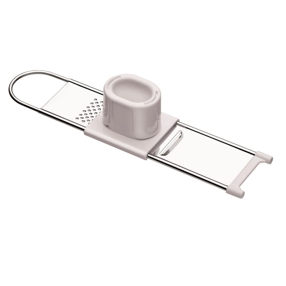 Ralador e Fatiador de Alho Top Pratic Aço Inox Brinox – Branco