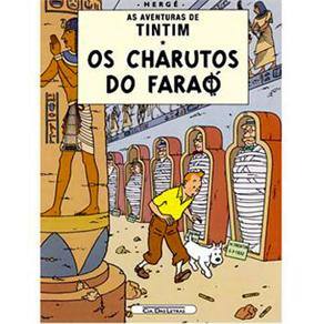 imagem-Livro - As Aventuras de Tintim - Os Charutos do Faraó