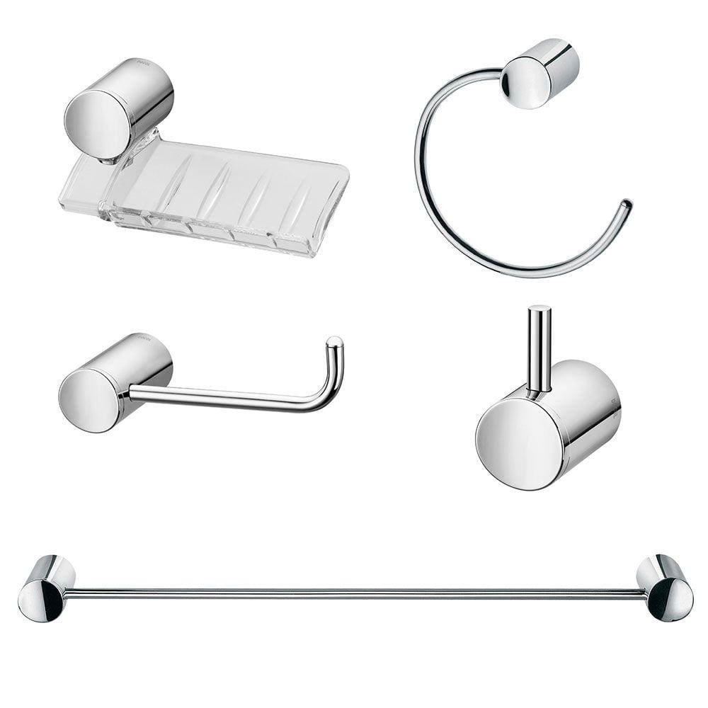 Kit de Acessórios Single Cromado - Docol