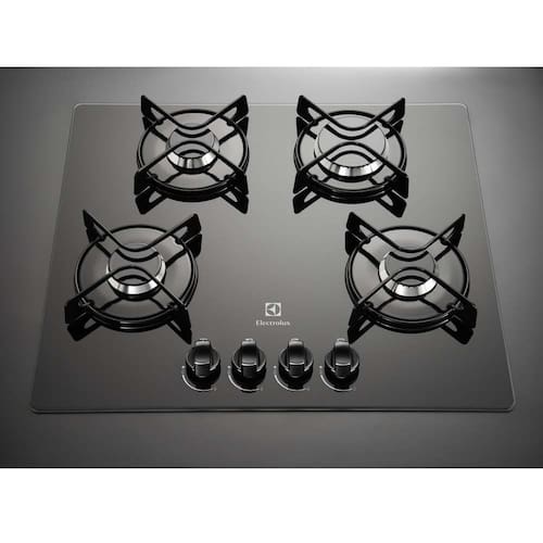Cooktop a Gás 4 Bocas Electrolux GC60V com Queimadores Selados – Bivolt Menor preço em Cooktop a Gás 4 Bocas Electrolux GC60V com Queimadores Selados – Bivolt
