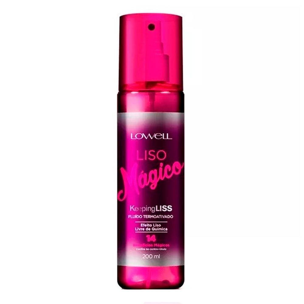 Keeping Liss Liso Mágico Lowell - Protetor Térmico 200Ml