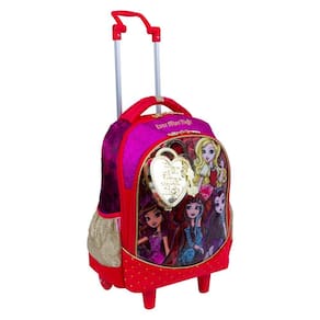 Mochila Rodinhas Ever After High 64575-00 17Z Grande Vermelho/ Roxo