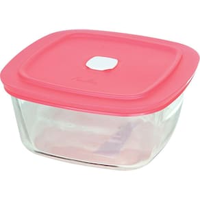 Pote de Vidro Quadrado 2l Vap Marinex